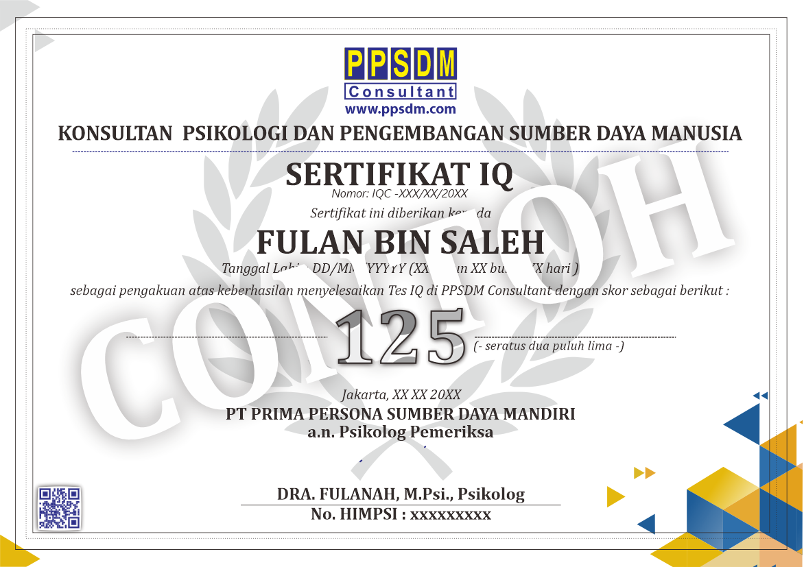 IQ E-Certifikat